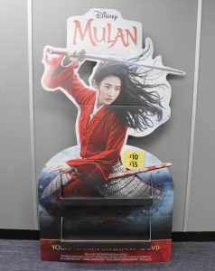 Disney Mulan DVD Standie POS GP338