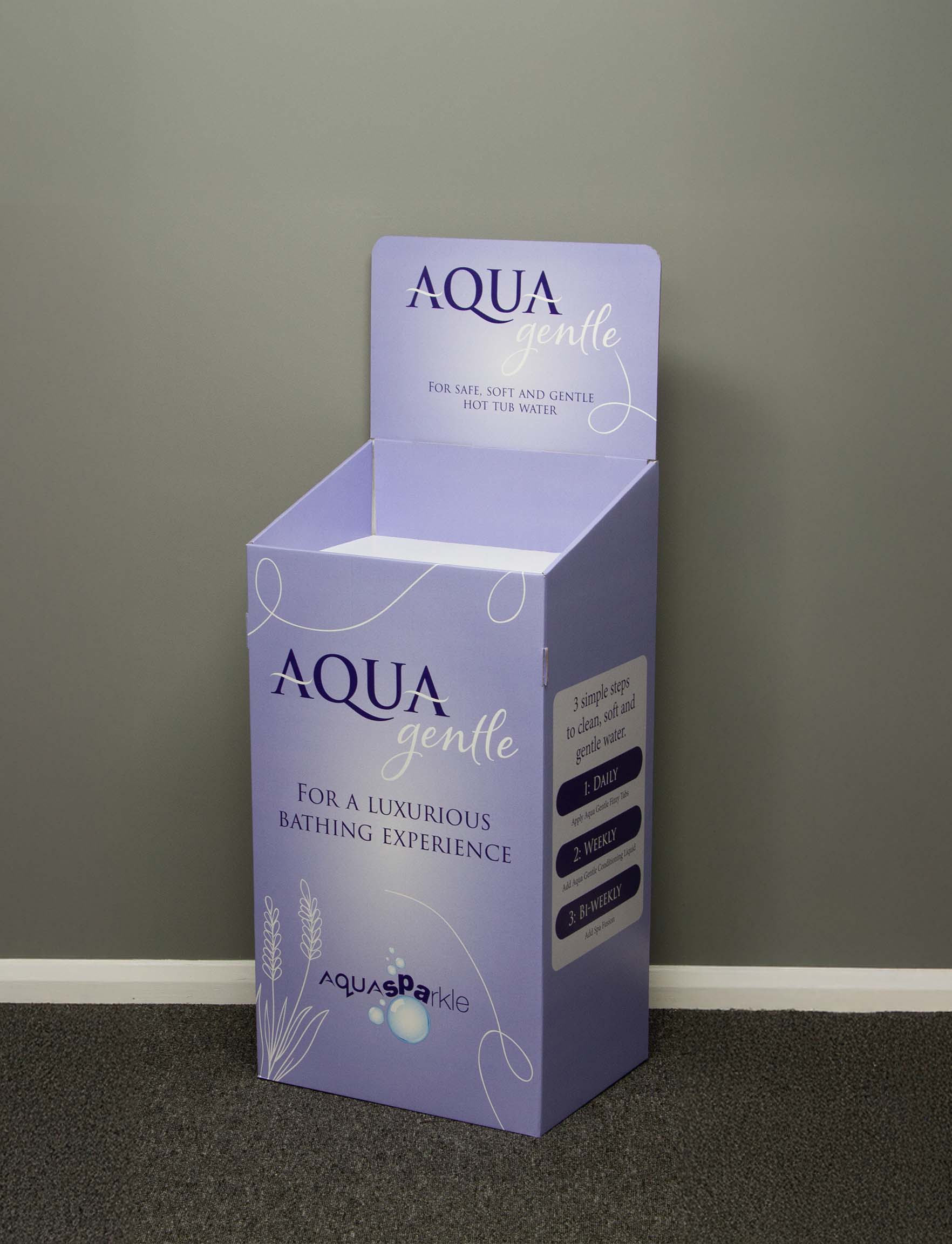 Aqua Gentle Dump Bin-GP404